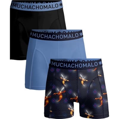 Muchachomalo Heren Boxershorts 3 Pack - Normale Lengte - XL - Mannen Onderbroek met Zachte Elastische Tailleband
