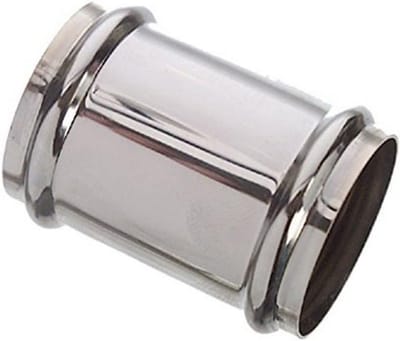 Dubbele Sifon 32 mm Chroom voor Afvoer