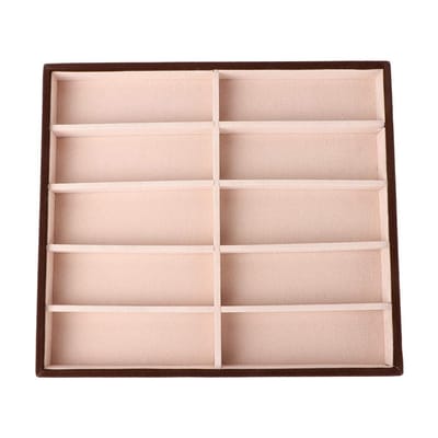 Dailygoods- Bril Display Box Hoogwaardig Mdf - Brillenkoker Case