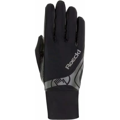 Roeckl Rijhandschoenen Melbourne Zwart/Grijs - 6.5