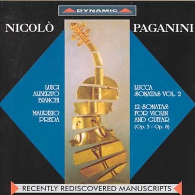 Luigi Alberto Bianchi, Maurizio Preda - Paganini: Lucca Sonatas Vol 2 (CD)