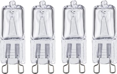 G9 Halogeenlamp 18W - 205lm - Halogeen Lampjes Insteek - Dimbaar - Warm Wit Licht - 4 stuks