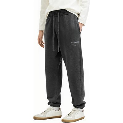 AllSaints Undrgrnd Sweatpant Grvstone Grey Marl Maat: S | Joggingbroeken Outlet | Heren | Grijs