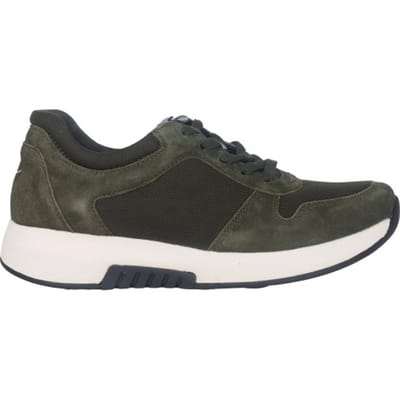 Gabor rollingsoft sensitive 76.946.35 - dames rollende wandelsneaker - Groen - maat 37.5 (EU) 4.5 (UK)