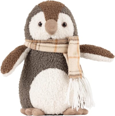 Schattige Pinguïn Deurstop van Boucle Stof - Ideaal als Cadeau