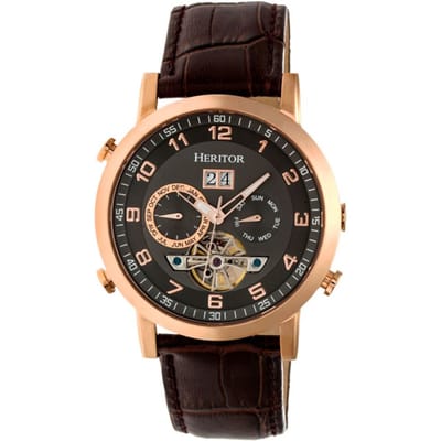 Heritor Automatic Edmond HERHR6205 Heren Horloge 43mm 5 ATM