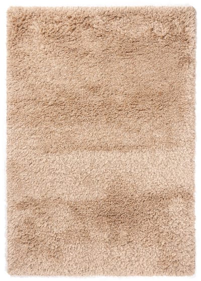 DÉJA Living Vloerkleed 160x230cm - Hoogpolig Beige Wol - Sema