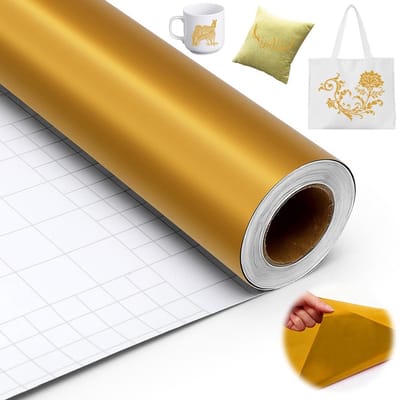 Permanent zelfklevende vinyl plotterfilm 30.5x500cm - Ideaal voor DIY shirts, knutselprojecten en borden