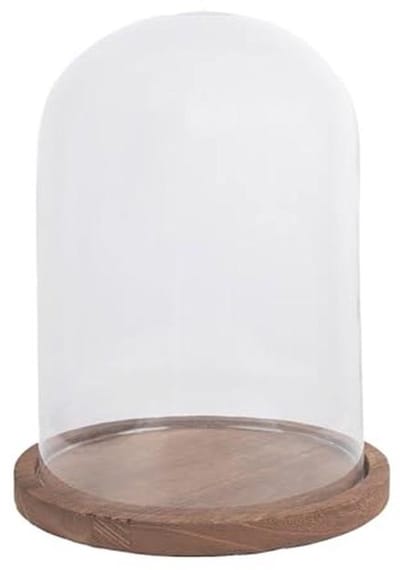 Glazen bel Ø 23 cm - Decoratieve glazen klok