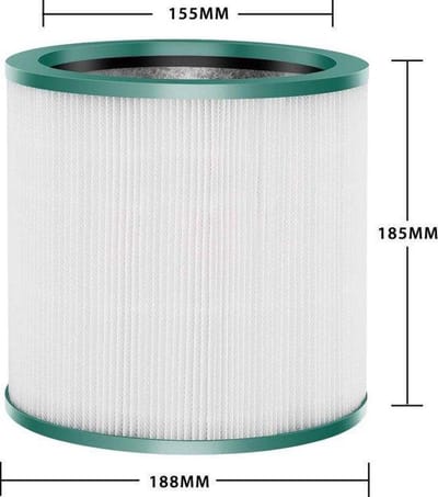 Alapure HEPA-filter geschikt voor Dyson TP03 / TP02 / TP01 / BP01 / 967089-17