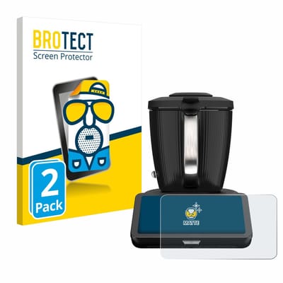 BROTECT - Screenprotector voor Vorwerk Thermomix TM7 - Folie Beschermfolie matte 2 Stuks