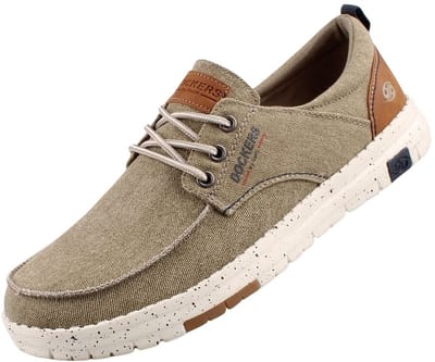 Dockers by Gerli heren veterschoenen groen