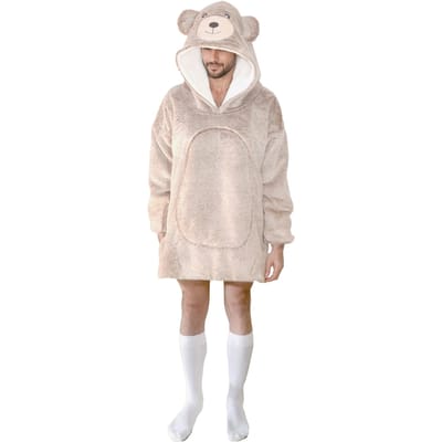 Noxxiez hoodie deken - beer