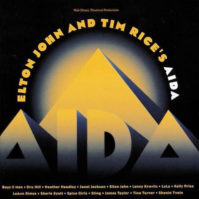 CD ELTON JOHN & TIM RICE - Aida 5246512 The Rocket Reco 1999 Europa Soundtracks & Musicals Gebruikt