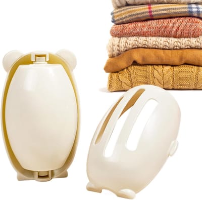 Herbruikbare Pluisroller - Pluisverwijderaar Haarverwijderaar - Kleding Reinigen - Extra Plakkerig - 10 x 7 cm - Wit