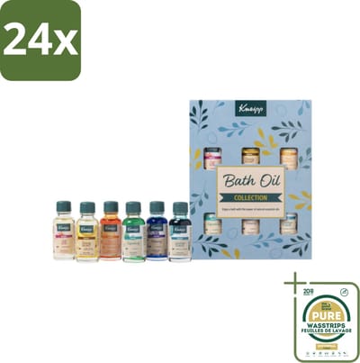 Kneipp - Geschenkset Badolie - Giftset - Voordeelverpakking - 24 stuks - Wellness - Ontspanning