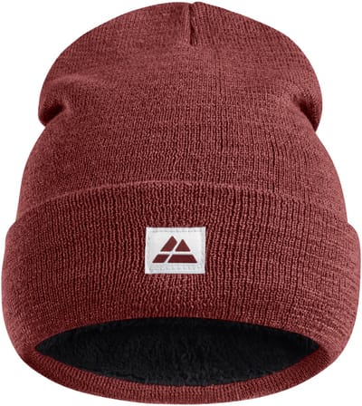DANISH ENDURANCE Beanie van Gerecycelde Materialen met Polar Fleece - Rood