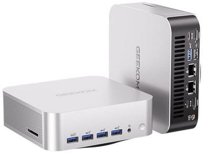 GEEKOM A9MAX | AMD Ryzen AI 9 HX 370 | 32GB DDR5 RAM | 1TB SSD | Windows 11 Pro