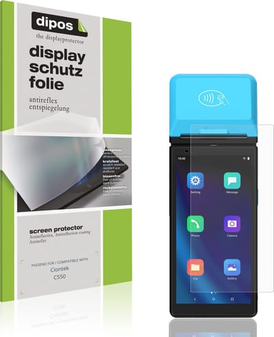 dipos – 4x Matte Beschermfolie geschikt voor Ciontek CS50 | Krasbestendige & antireflecterende Screenprotector Ultra-Thin