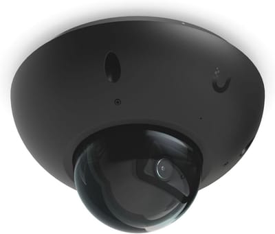Dome Camera - Beveiligingscamera Dome - Objecten Beveiligen - Vandaalbestendig IK10 - Ø1447x 963 mm - Zwart