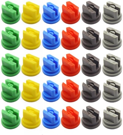 Dailygoods - Pesticide Sproeier Nozzles - 30Pcs Fan-Vormige Verstuiven Nozzle - Voor Onkruid Doden - Geschikt voor Landbouw - 110 Graden - Voor Kassen...