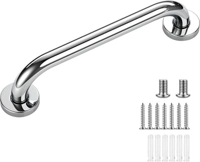 304 RVS 30cm Veiligheidsbar - Polished, 100kg Draagvermogen, Multifunctioneel en Eenvoudig te Installeren voor Bad, Toilet, Keuken en Slaapkamer