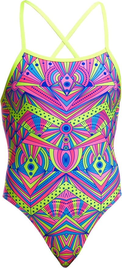 Funkita Tie Me Tight Zwemkleding Veelkleurig AUS 10 Vrouw