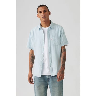 Levi's Ss Classic 1 Pkt Standrd Eddie Stripe Taglia: S | Camicie Casual Outlet | Uomo