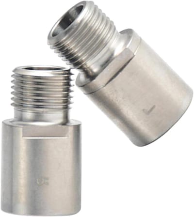 Fietspedaalverlengers - Pedaalas verlenger - Fietscomfort Verbeteren - 20 mm Verlenging - 9/16 inch - Zilver