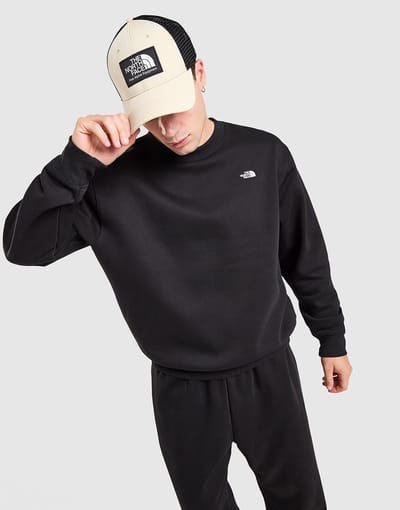 The North Face Essential Relaxed Crew Sweatshirt - Zwart- Heren, Zwart L