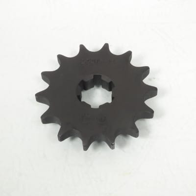 Kit chaîne Afam pour moto Suzuki 125 GN E 1997 à 2001 14x41 pas 428 Neuf