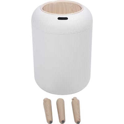 Slimme Sensor Afvalbak Waterdichte Plastic Touchless Prullenbak Automatische Vuilnisbak voor wit