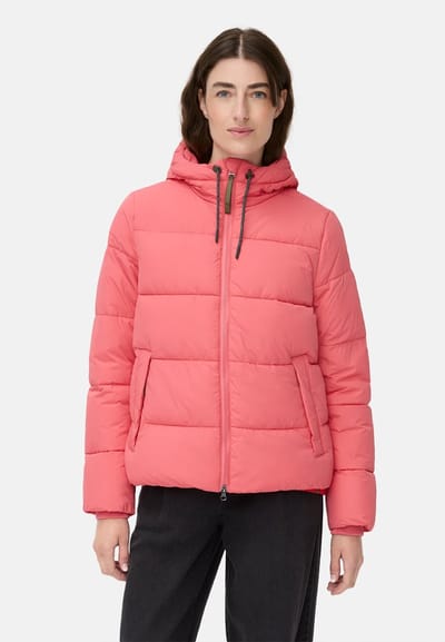 camel active Gewatteerd jack met capuchon - Maat womenswear-38 - Bes