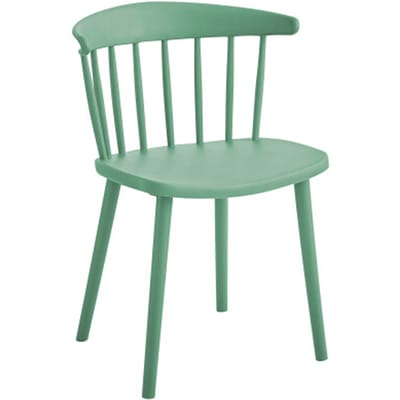 Leitmotiv - Stoel Viejo - Groen - 57x44x75 cm - Set van 4