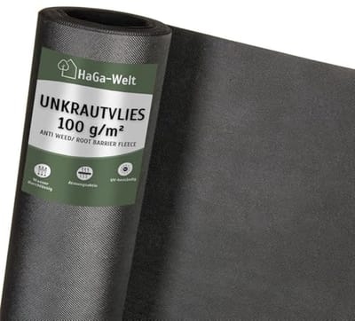 Onkruiddoek 100 g/m² - 1,2 m x 20 m voor Effectieve Onkruidbestrijding in de Tuin