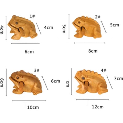 Houten Dieren Geldkikker Rammelaars Muziekinstrument Percussie Speelgoed Cadeau Voor Creatief Spel En Leren