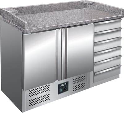 Pizzawerkbank | RVS| 257 liter | Saro | PZ9001 | 323-1515