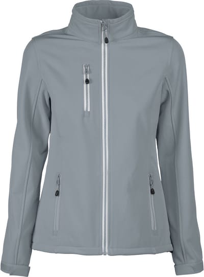 Printer Softshell Jas Vert Lady 2261050 Metaalgrijs - Maat XS
