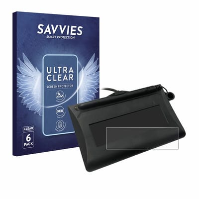 Savvies - Screenprotector voor Topaz T-LBK460-HSB-R - Folie Beschermfolie transparant 6 Stuks