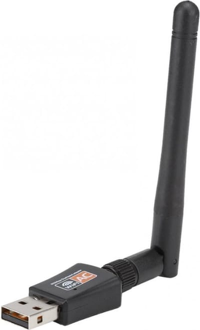 5Ghz (en 2.4Ghz) (AC) Wifi USB adapter. Voor Windows, MacOS, Linux. 600Mbps