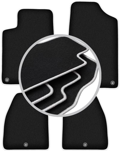 CARLUX-SILVER automatten voor: Peugeot 607 sedan (1999-2010)