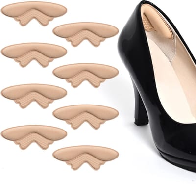 Hielkussens - Beige - Voor alle schoenmaten - Schokabsorberende Hielinzetstukken voor Heren en Dames