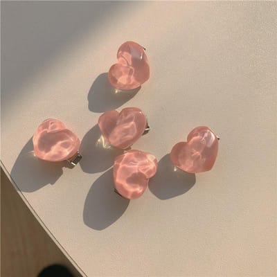 5 STUKS Roze Meisje Schattige Serie Honing Perzik Roos Bloem Haarclip Haarkaart Zoete Wind Camelia Kant Strik Hoofddeksel Haaraccessoires brown