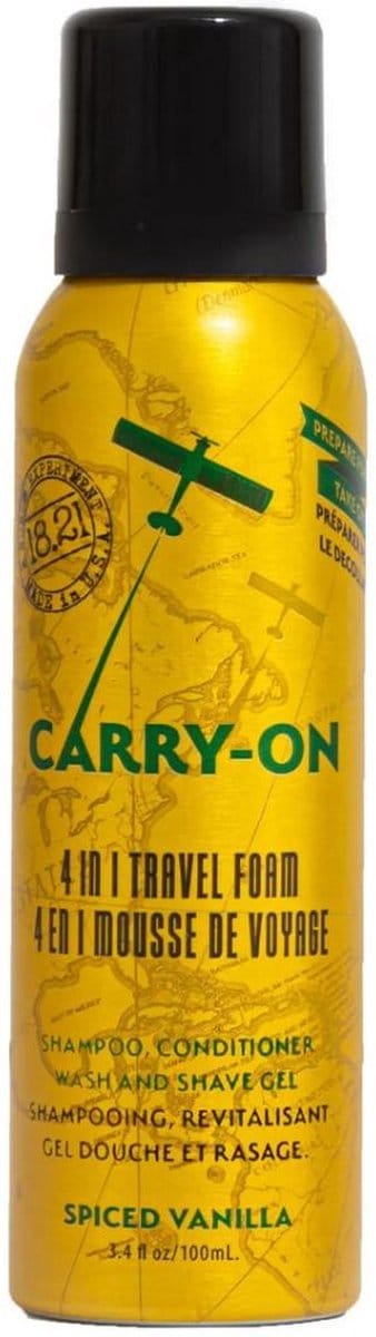 18.21 Man Made - Carry-On Travel Foam Spiced Vanilla - 100 ml