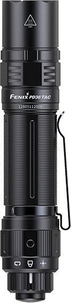 Fenix PD36TAC Tactische zaklampe - 3000 Lumen - 274 m - inclusief 5000 mAh oplaadbare accu