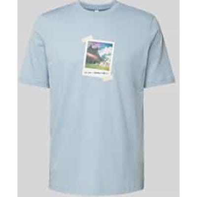 T-shirt met motiefprint