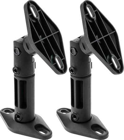 BeMatik - 2-pack universele wand- of plafondluidsprekerstandaard