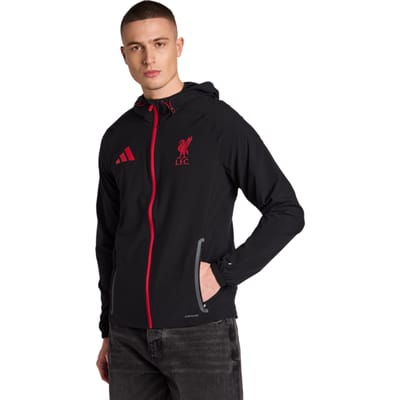 Adidas Liverpool Trainingspakken Heren - Zwart - Maat XL - Poly Woven
