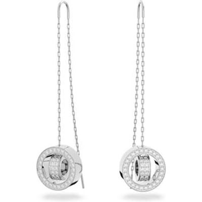 Swarovski Oorbellen Kristalsteen Rhodium Plated Sieraden Dames oorbellen 5636435 Box (Random Color) white