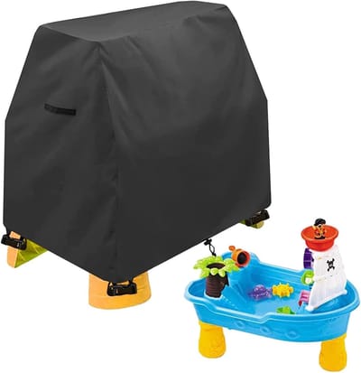Watertafelhoes - Speeltafel Cover - Buiten Speelgoed - Waterdicht Stofbestendig - 104 x 63.5 cm - Zwart